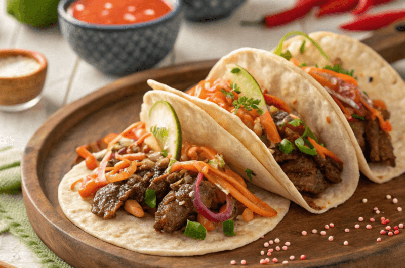 Korean-Mexican Tacos